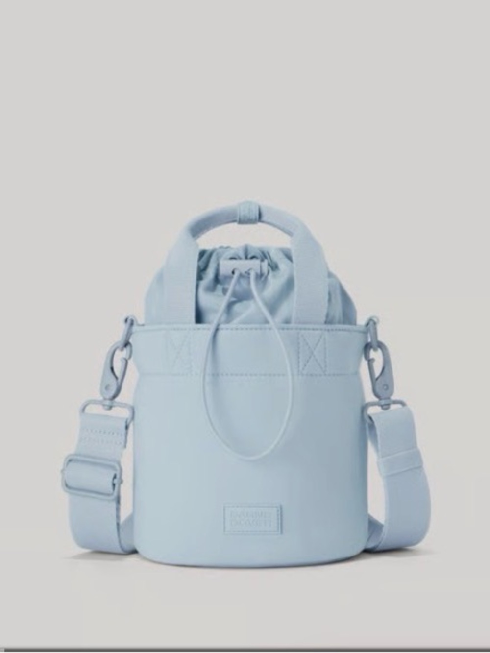 Dagne Dover Mini Bucket Crossbody Bag in Baby Blue 🩵